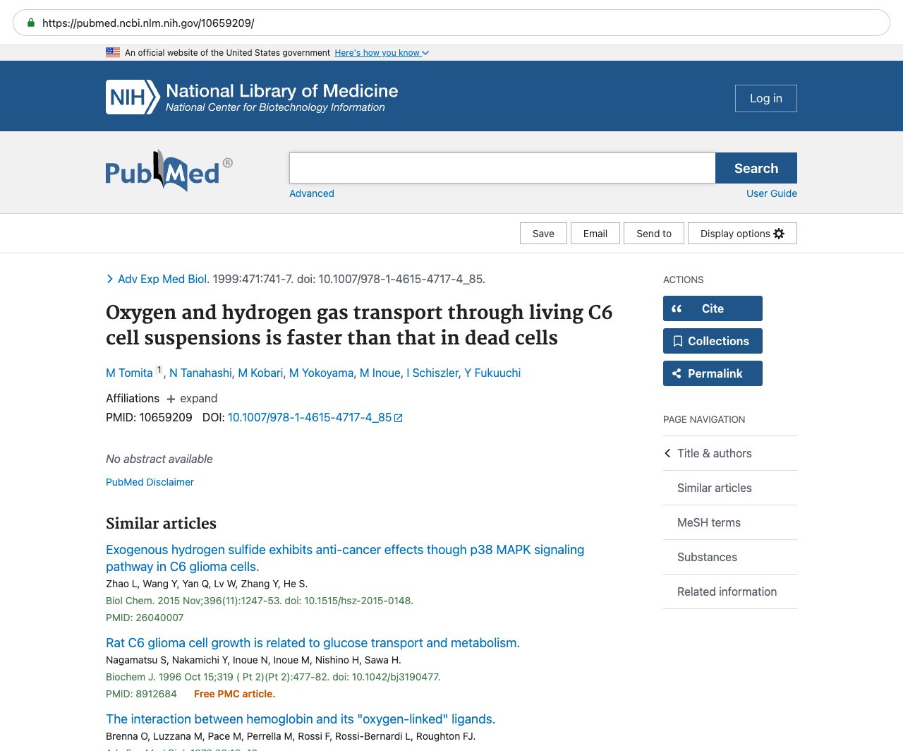 Screenshot — PubMed 10659209