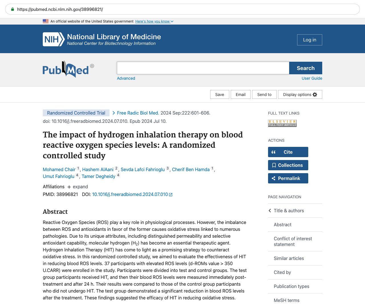 Screenshot — PubMed 38996821