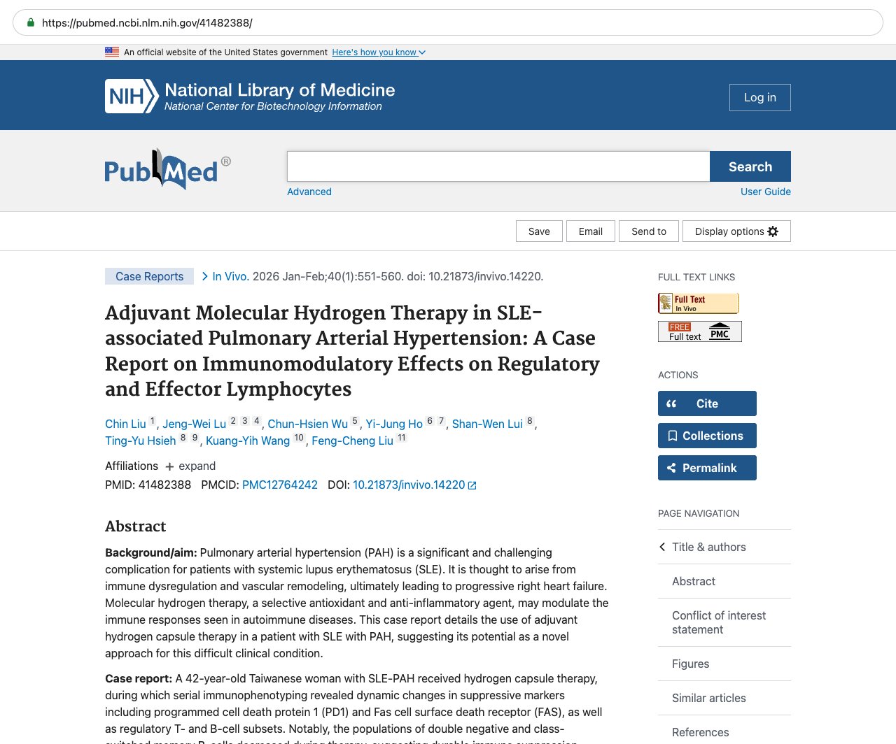 Screenshot — PubMed 41482388