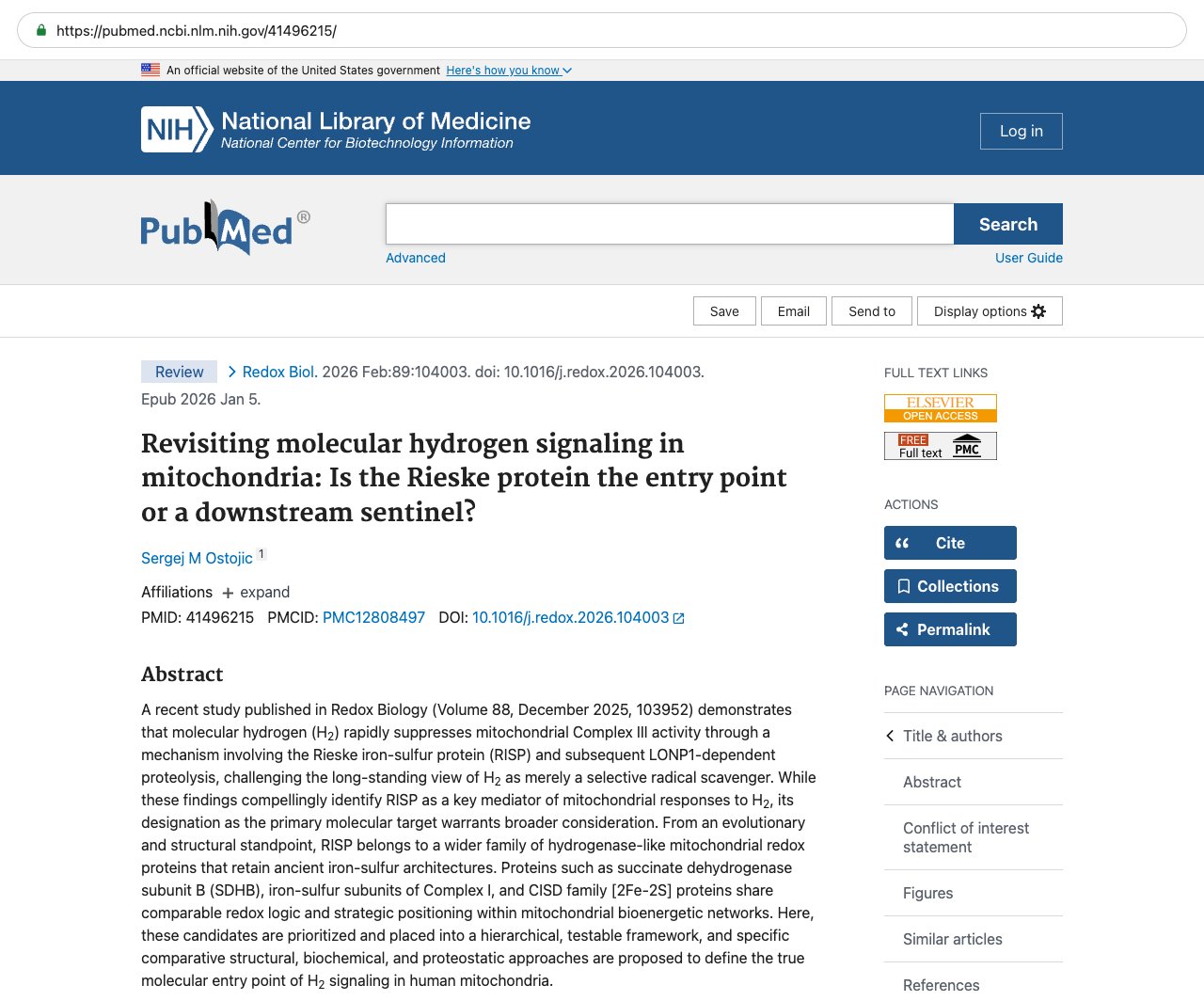 Screenshot — PubMed 41496215