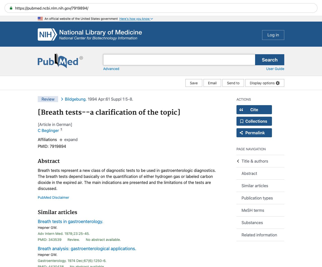 Screenshot — PubMed 7919894